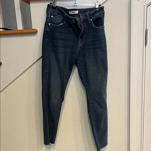 Mavi Women's Viola  High Rise Dark Blue Jeans